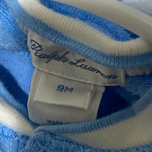 Ralph Lauren Baby Jumpsuit Size 9 Months (PRE-LOVED) - 8524 - Picture 4 of 7